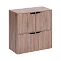 5five - Комод TIDY 68x68x32 см, кафяв