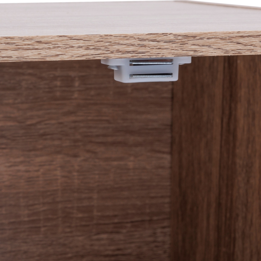 5five - Комод TIDY 68x68x32 см, кафяв