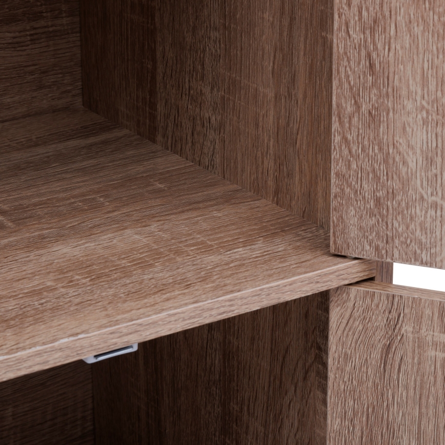 5five - Комод TIDY 68x68x32 см, кафяв