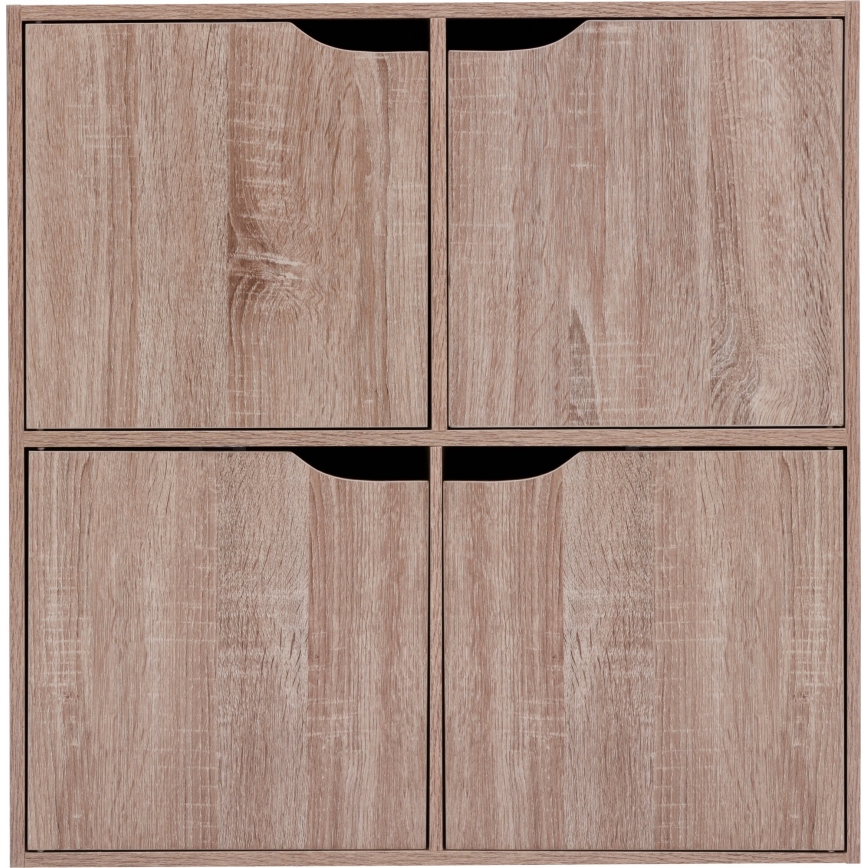 5five - Комод TIDY 68x68x32 см, кафяв