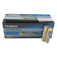 60 бр. алкални батерии TINKO AAA 1,5V