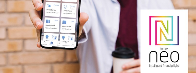 Управлявайте осветлението интелигентно с Immax Neo