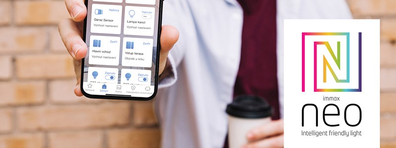 Управлявайте осветлението интелигентно с Immax Neo