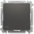 ABB 3559T-A07940 237 - Кръстов превключвател без рамка бр. 7 ZONI IP44 матово черно