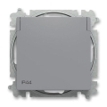 ABB 6619T-A06995 241 - Битов контакт без рамка ZONI 250V IP44 сив