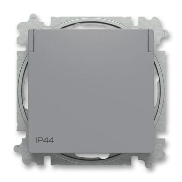ABB 6619T-A06995 241 - Битов контакт без рамка ZONI 250V IP44 сив