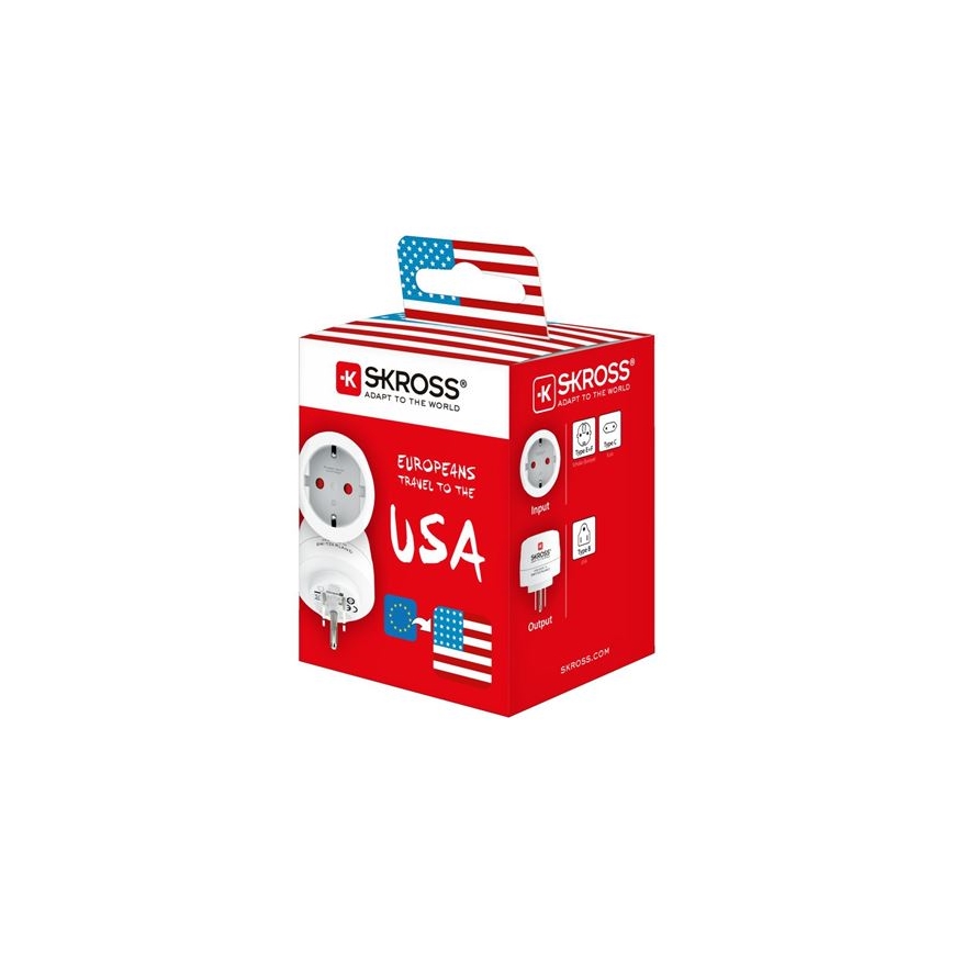 Адаптер, пътнически USA 15A