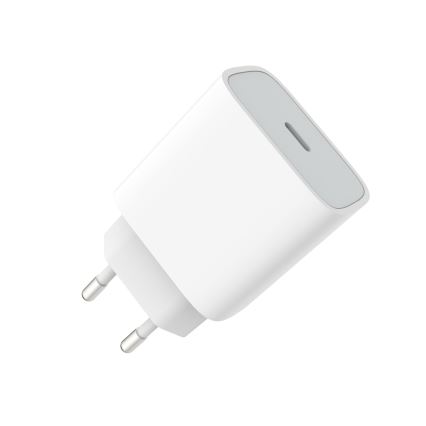 Адаптер за бързо зареждане Power Delivery 20W USB-C бял