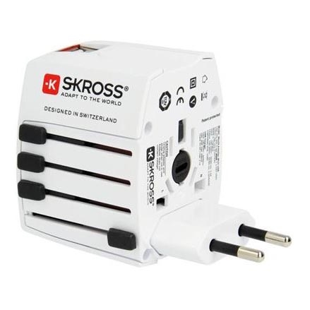 Адаптер за пътуване MUV USB AC65PD с USB A+C, 65W