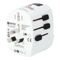 Адаптер за пътуване PRO Light USB AC45PD - световен (UK+USA+AUS/CN) USB A+C 45W