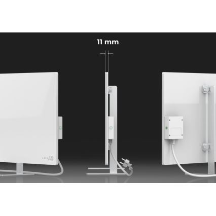 AENO - Електрически смарт инфрачервен панел 700W таймер/термостат IP44 Wi-fi бял