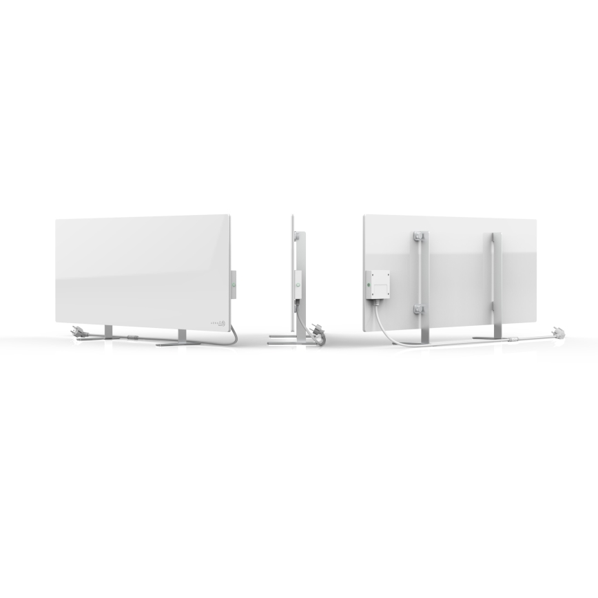 AENO - Електрически смарт инфрачервен панел 700W таймер/термостат IP44 Wi-fi бял