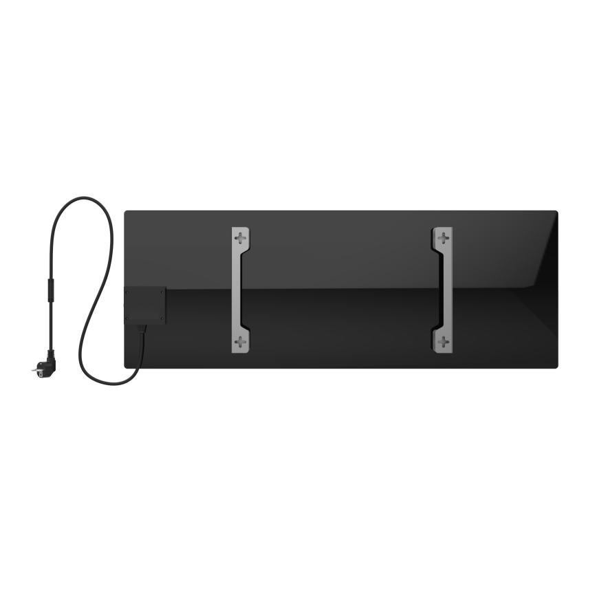 AENO - Електрически смарт инфрачервен панел 700W таймер/термостат IP44 Wi-fi черен