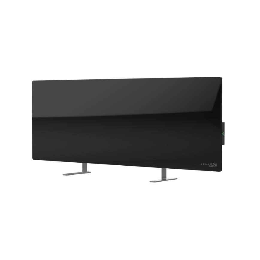 AENO - Електрически смарт инфрачервен панел 700W таймер/термостат IP44 Wi-fi черен