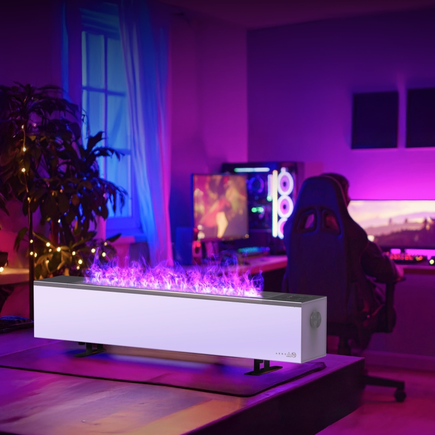 AENO - Интелигентен електрически пряк отоплител/конвектор 1000/2000W бял