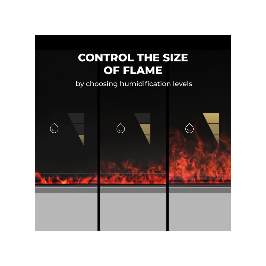 AENO - Интелигентен електрически пряк отоплител/конвектор 1000/2000W бял