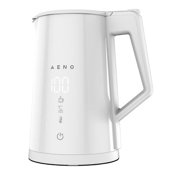 AENO - Смарт чайник с LED дисплей 1,7 l 2200W/230V бял