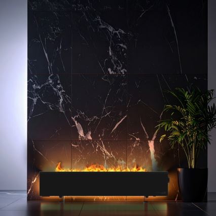 AENO - Умен електрически директен нагревател/конвектор 1000/2000W черен