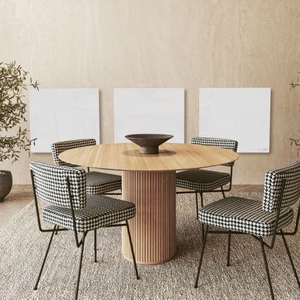 AENO - Умен електрически инфрачервен панел 500W с таймер/термостат, Wi-Fi, бял