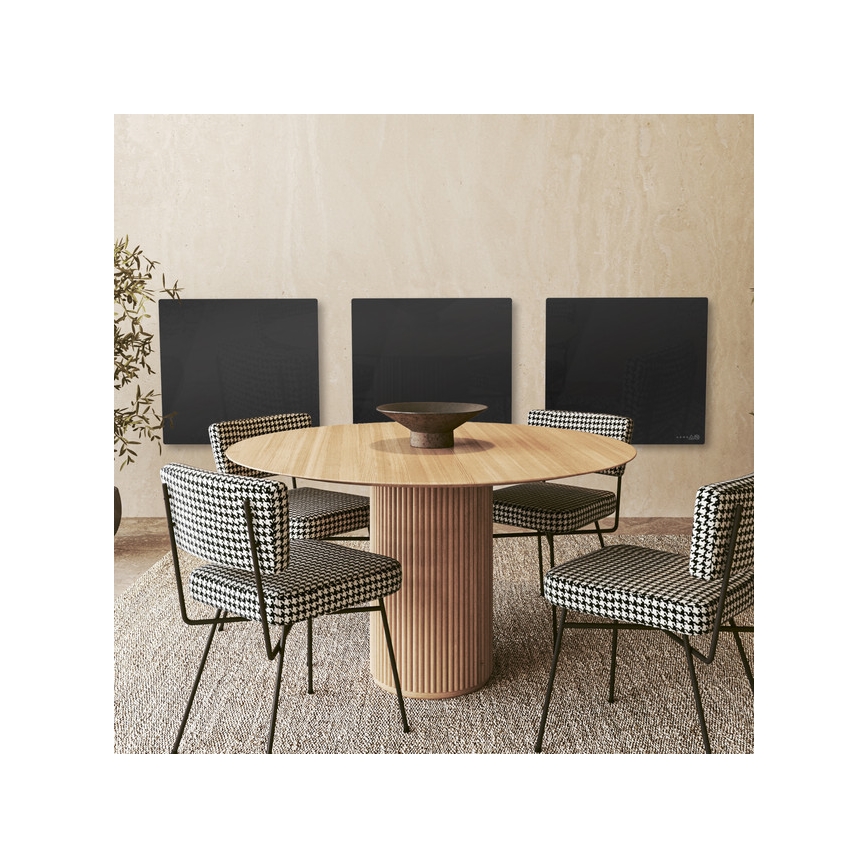 AENO - Умен електрически инфрачервен панел 500W таймер/термостат Wi-Fi бял