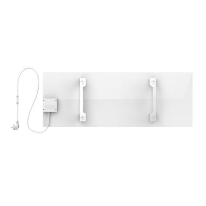 AENO - умен електрически инфрачервен панел 700W с таймер/термостат IP44 Wi-fi бял