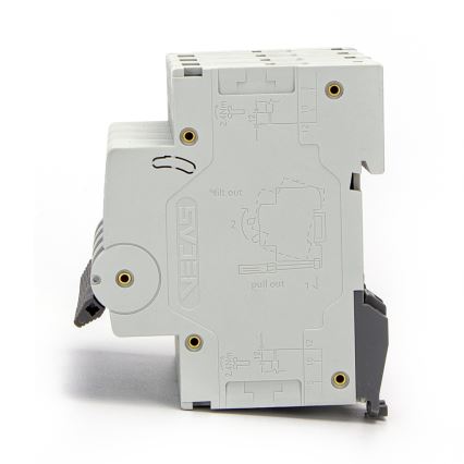 Aigostar - Автоматичен прекъсвач 4-полюсен 4P-25A-C 400V