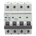 Aigostar - Автоматичен прекъсвач 4-полюсен 4P-63A-C 400V