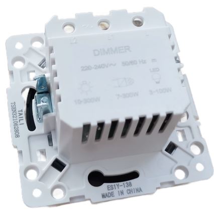 Aigostar - Безрамков димер 250V/10A черен