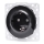 Aigostar - Безрамкова домашна розетка SCHUKO 250V/16A, черна