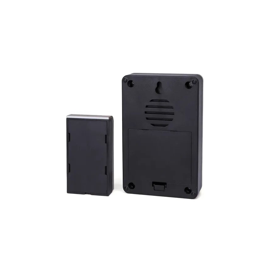 Aigostar - Безжичен звънец 3xAA/12V IP44 черен/меден