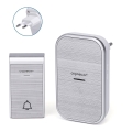Aigostar - Безжичен звънец за включване в контакт 230V/12V IP44, сребрист