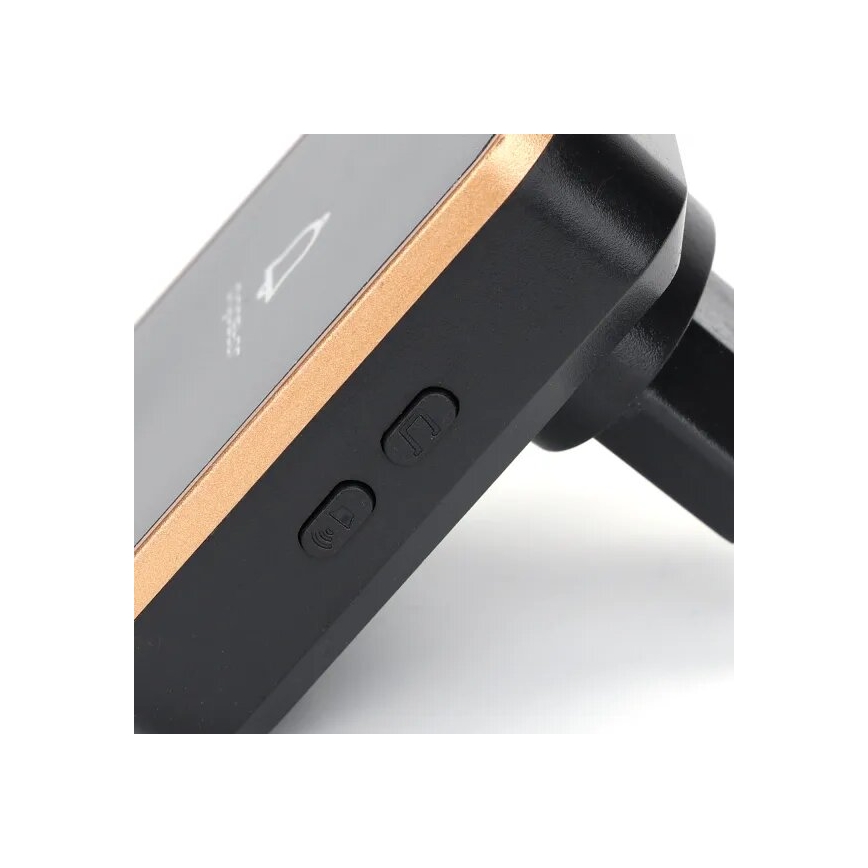 Aigostar - Безжичен звънец за контакт 230V черен