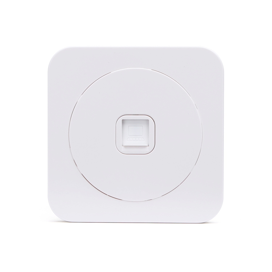 Aigostar - Бял електрически контакт с рамка