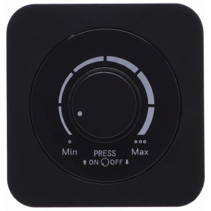 Aigostar - Димирач с рамка 250V/10A черен