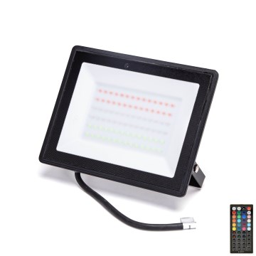 Aigostar - Димируем LED RGBW прожектор LED/50W/230V IP65 + дистанционно управление