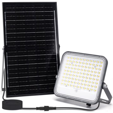 Aigostar - Димируем соларен LED прожектор LED/150W/3,4V 3000/4000/6500K IP66 12000 mAh + дистанционно управление