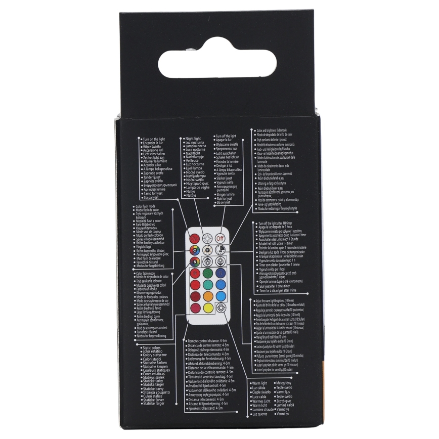 Aigostar - LED RGBW димируема крушка GU10/6W/230V 3000K + дистанционно управление