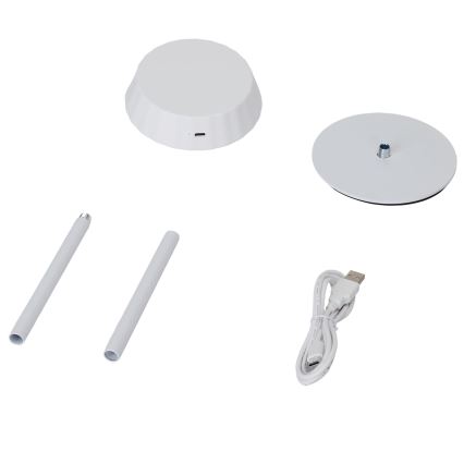 Aigostar - Димируема настолна лампа AMBIENT LED/2,4W/5V 3000-6500K бяла