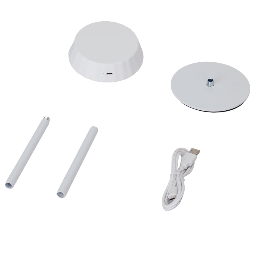 Aigostar - Димируема настолна лампа AMBIENT LED/2,4W/5V 3000-6500K бяла