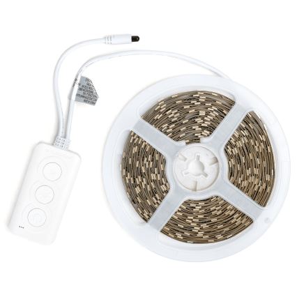 Aigostar - LED RGBIC димируема лента 10 m LED/24W/24V + дистанционно управление Wi-Fi