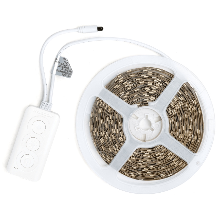 Aigostar - LED RGBIC димируема лента 10 m LED/24W/24V + дистанционно управление Wi-Fi