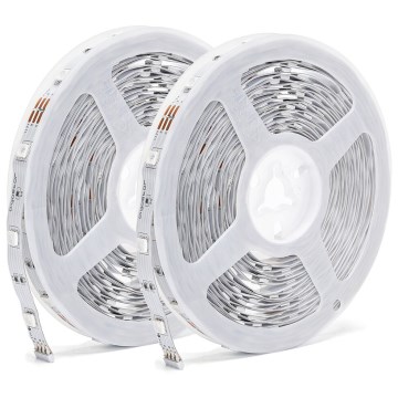 Aigostar - Димируема RGBW LED лента LED/48W/12V 2x7,5 m Wi-Fi