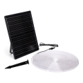 Aigostar - Димируема соларна LED лента LED/20W/3,2V 20 m 6500K IP65 + дистанционно управление