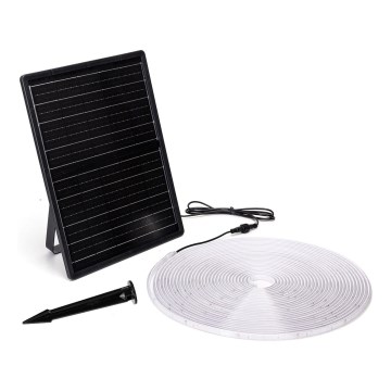 Aigostar - Димируема соларна LED лента LED/20W/3,2V 20 m 6500K IP65 + дистанционно управление