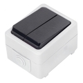 Aigostar - Домашен серийен ключ 250V/10A IP54