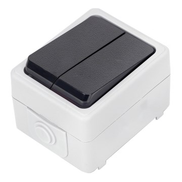 Aigostar - Домашен серийен ключ 250V/10A IP54