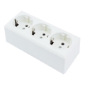 Aigostar - Домашна SCHUKO розетка 3Z 250/16A