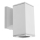 Aigostar - Екстериорен аплик 1xGU10/230V бял IP65 ъглов