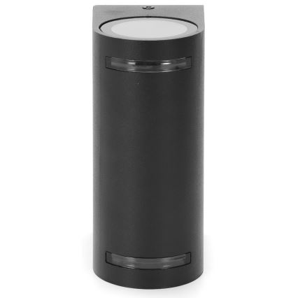 Aigostar - Екстериорен аплик 2xGU10/35W/230V черен IP54