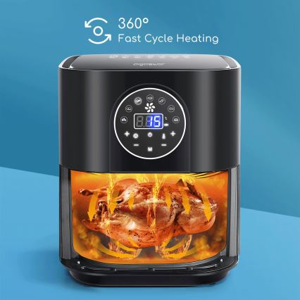 Aigostar - Еър фрайър 1500W/230V 3,5l черен